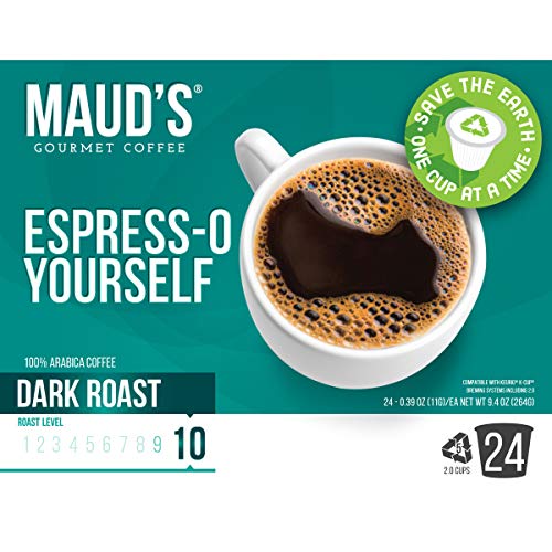 Mauds Espresso Coffee Dark Roast Espress-O Yourself, 24Ct. Re