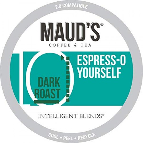 Mauds Espresso Coffee Dark Roast Espress-O Yourself, 24Ct. Re