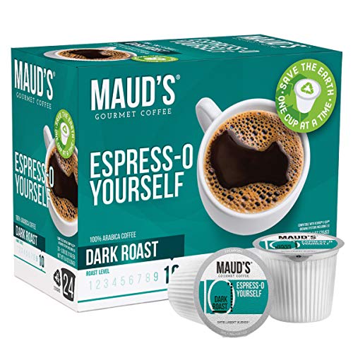 Mauds Espresso Coffee Dark Roast Espress-O Yourself, 24Ct. Re