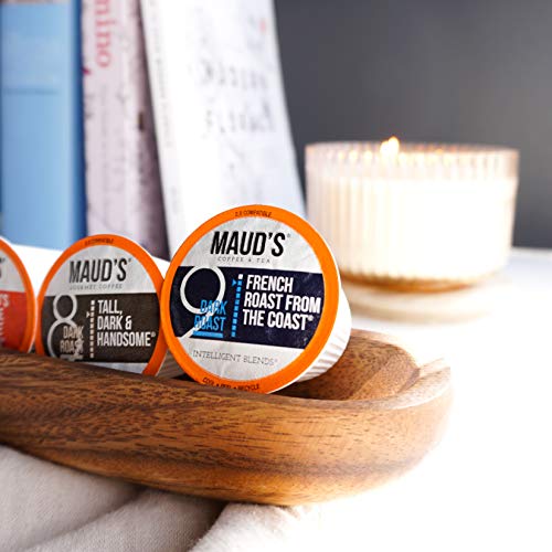 Mauds French Roast Coffee French Roast From The Coast, 24Ct.