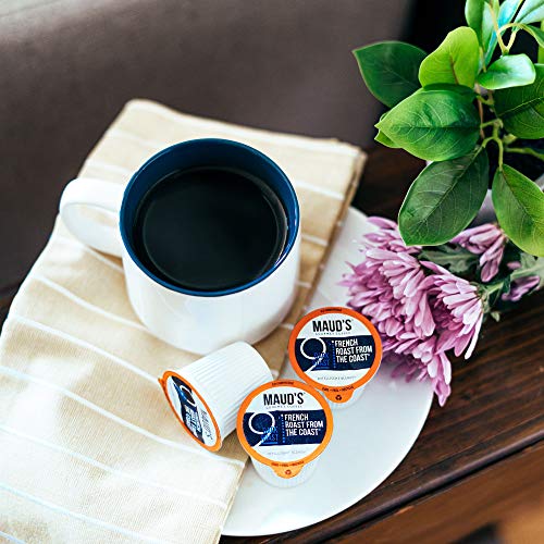 Mauds French Roast Coffee French Roast From The Coast, 24Ct.
