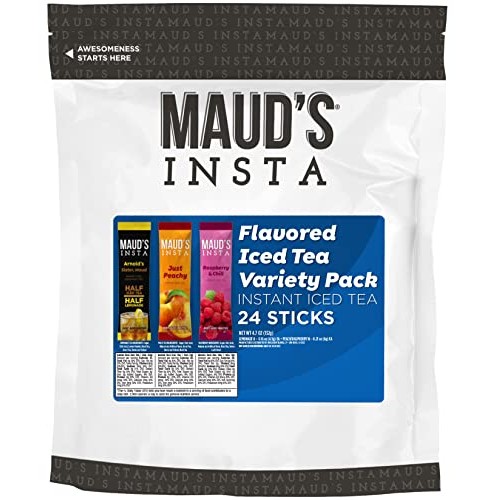 Mauds Instant Iced Tea Variety Pack, 24ct. Solar Energy Produce...