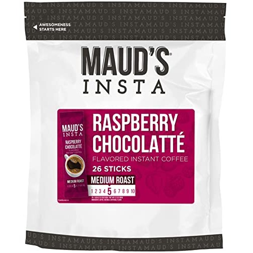 Mauds Instant Raspberry Chocolate Coffee Raspberry Choco Latte...