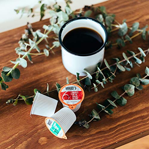 Mauds Medium Dark Roast Coffee In The House Blend, 100Ct. Rec
