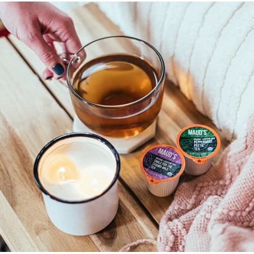 Mauds Organic Green Tea Passion Passion Green Envy Tea, 24Ct.