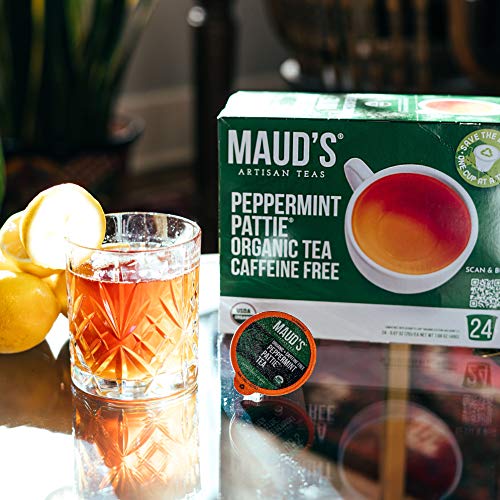 Mauds Organic Peppermint Tea Peppermint Pattie Tea, 24Ct. Rec