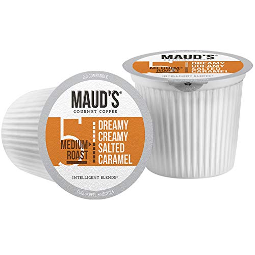 Mauds Salted Caramel Coffee Dreamy Creamy Caramel, 24Ct. Recy