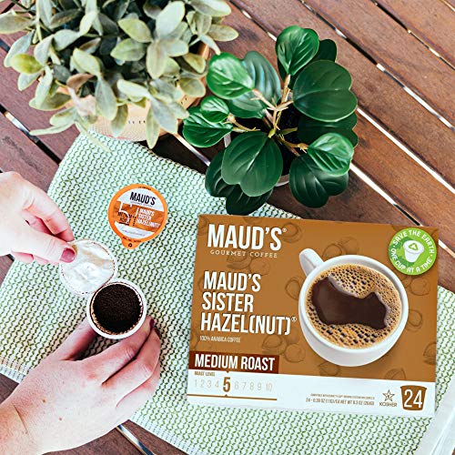 Mauds Sweet Hazelnut Coffee Sister Hazelnut, 24Ct. Recyclable