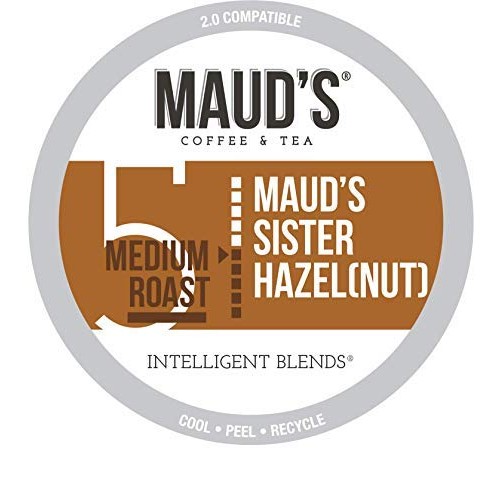Mauds Sweet Hazelnut Coffee Sister Hazelnut, 24Ct. Recyclable