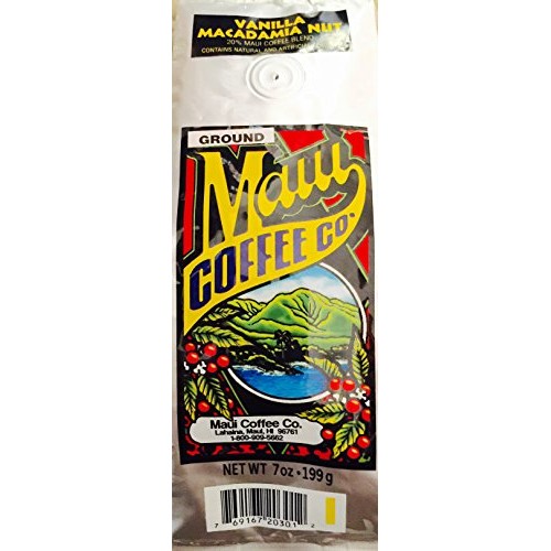 Maui Coffee Company, Maui Blend Vanilla Macadamia Nut Coffee, 7