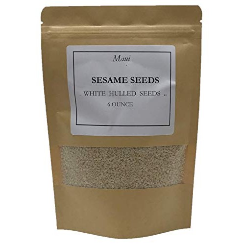 Maui Sesame Seeds - Mix Sesame Seeds - Black Sesame Seeds 6 Oz -