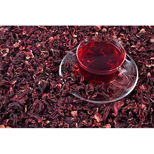 Hibiscus Flower. 100% Natural Dried Hibiscus Flower Cut &Amp; Sifted