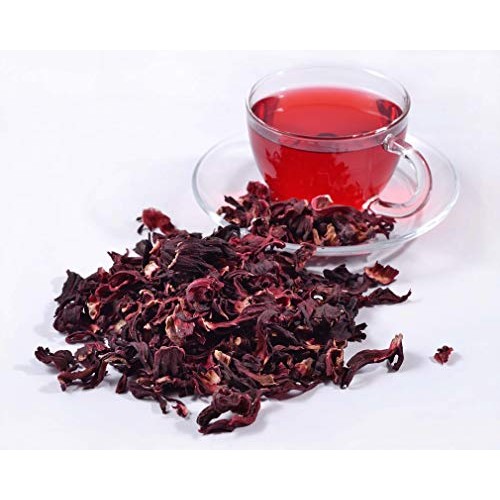 Hibiscus Flower. 100% Natural Dried Hibiscus Flower Cut &Amp; Sifted