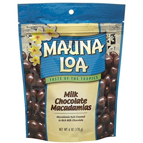 Mauna Loa Milk Chocolate Covered Macadamias, 6 Oz, 2 Pk