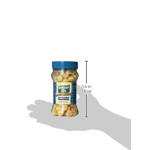 Mauna Loa Macadamias, Dry Roasted Macadamias, 6 Ounce Jars