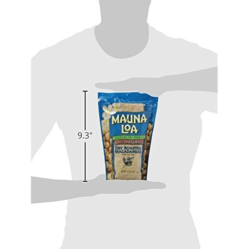 Mauna Loa Macadamias, Dry Roasted With Sea Salt, 10-Oz.