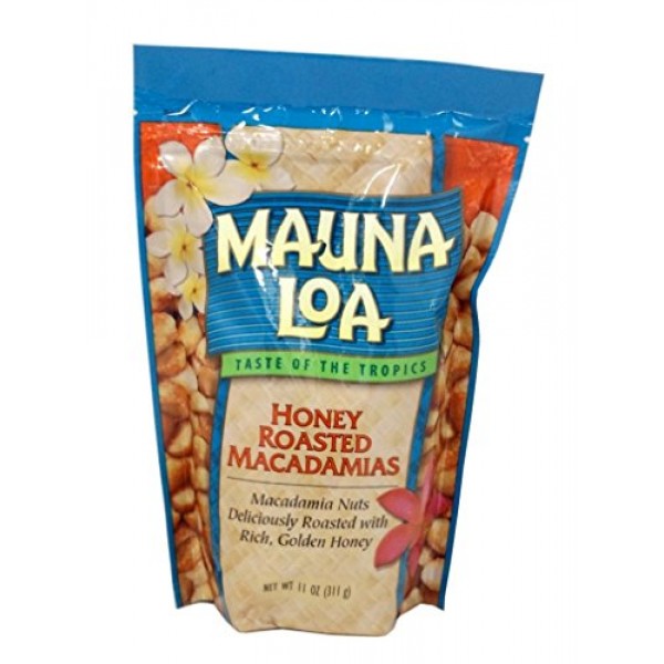 Mauna Loa Macadamias, Honey Roasted, 11-Ounce Package