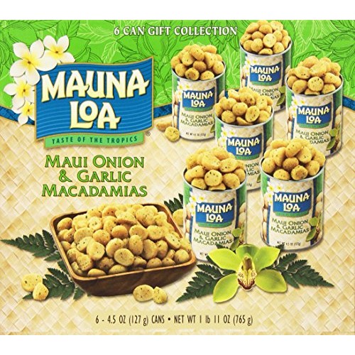 Mauna Loa Macadamias, Maui Onion & Garlic, 4.5Ounce
