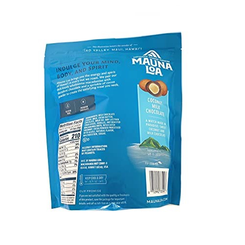 Mauna Loa Macadamias, Milk Chocolate Coconut, 28-Ounce Packages