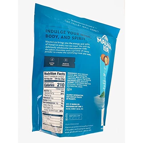 Mauna Loa Macadamias, Milk Chocolate Coconut, 28-Ounce Packages