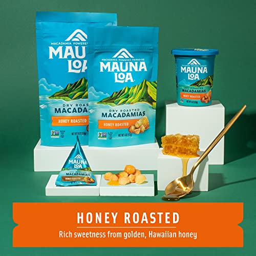 Mauna Loa Premium Hawaiian Honey Roasted Macadamia Nuts, Multi,