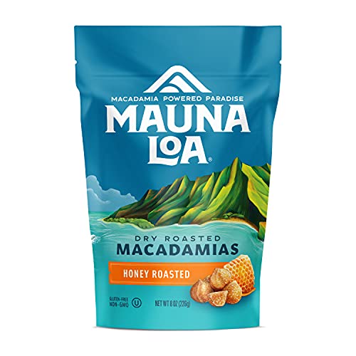 Mauna Loa Premium Hawaiian Honey Roasted Macadamia Nuts, Multi,