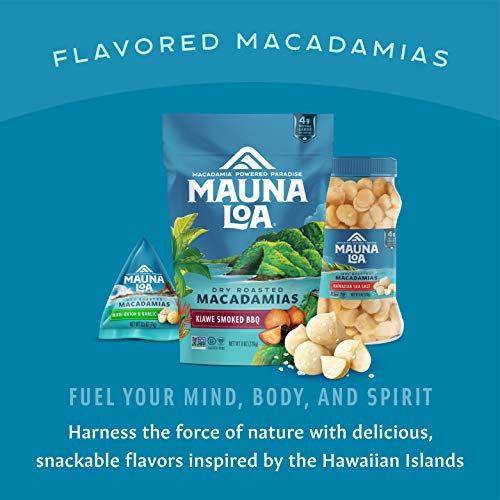Mauna Loa Premium Hawaiian Macadamia Nuts, Hawaiian Sea Salt Fla...