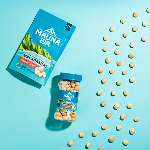 Mauna Loa Premium Hawaiian Macadamia Nuts, Hawaiian Sea Salt Fla...