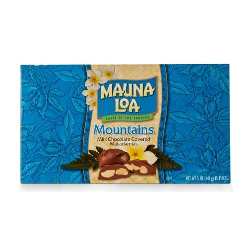 Mauna Loa Premium Hawaiian Roasted Macadamia Nuts, Milk Chocolat