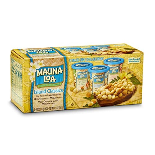 Mauna Loa Premium Hawaiian Roasted Macadamia Nuts, Island Classi