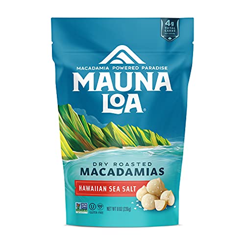 Mauna Loa Premium Hawaiian Roasted Macadamia Nuts, Sea Salt Flav