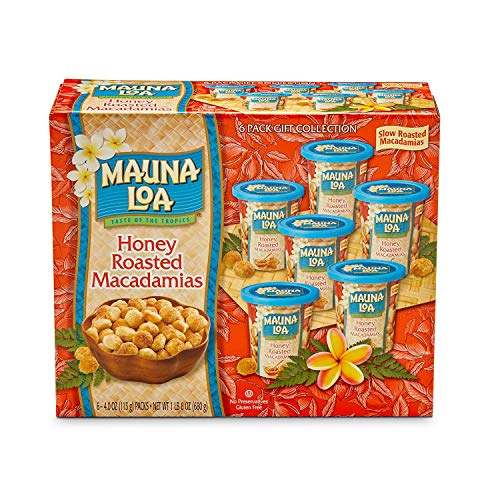 Mauna Loa Honey Roasted Macadamia Nuts 6 Pack