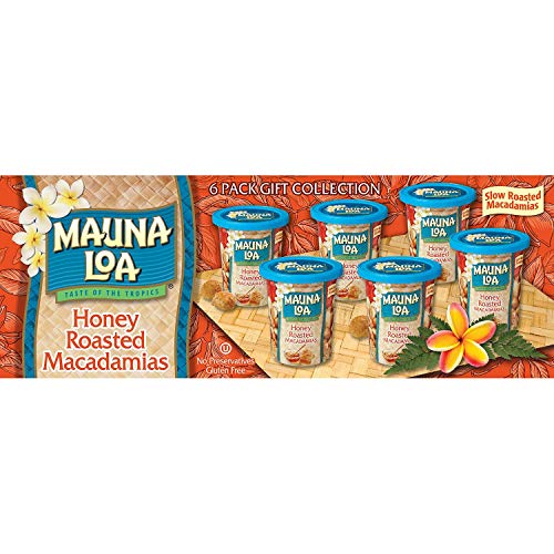 Mauna Loa Honey Roasted Macadamia Nuts 6 Pack