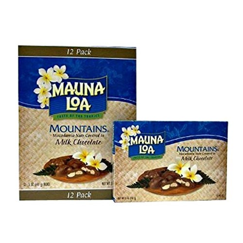 Multi Pack Mauna Loa Mountains Chocolate Covered Macadamia Nuts