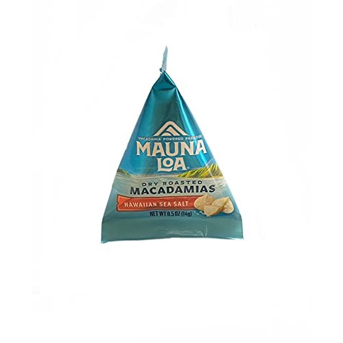 Mauna Loa Dry Roasted &Amp; Salted Macadamia Nuts, 0.5-Ounce Triangl