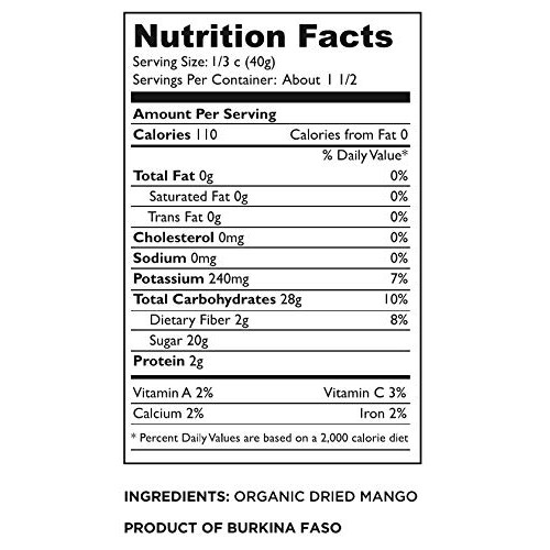 Mavuno Harvest 6 Piece Fair Trade Organic Dried Fruit, Mango, 2