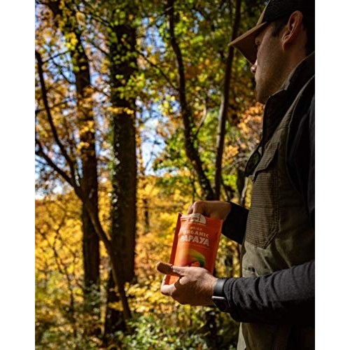 Mavuno Harvest Direct Trade Organic Dried Fruit, Papaya, 3 Count