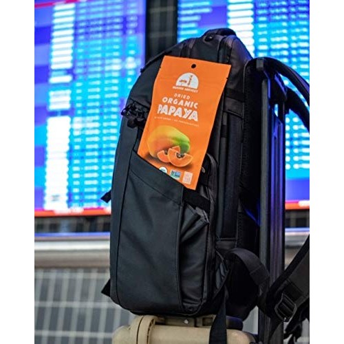 Mavuno Harvest Direct Trade Organic Dried Fruit, Papaya, 3 Count