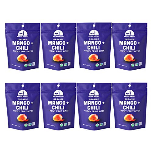 Mavuno Harvest Organic Chewy Fruit Bites, Mango Chili, 1.94 Oz/B