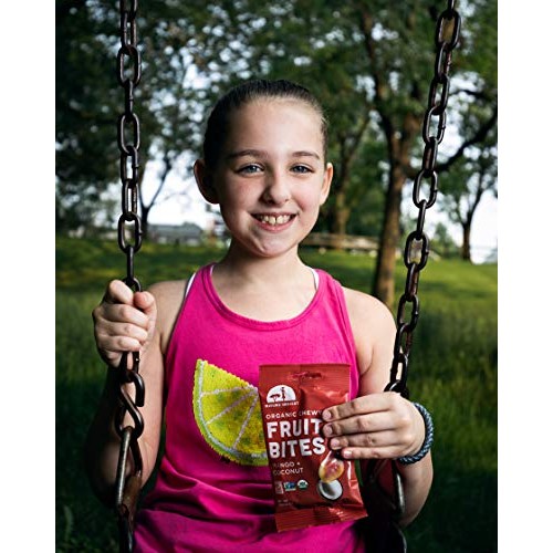 Mavuno Harvest Organic Chewy Fruit Bites, Mango Coconut, 8 Count