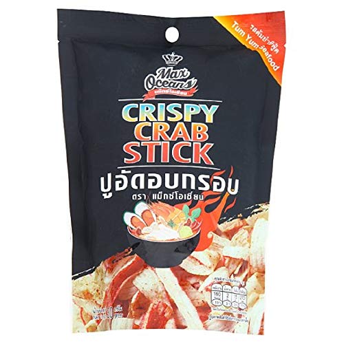 Max Oceans Brand, Crispy Crab Stick, Tom Yum Seafood Flavour, Si