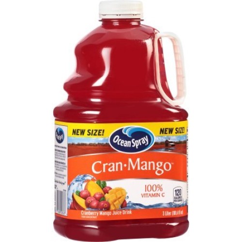 Ocean Spray CranMango Juice Drink, 101.4 fl oz Pack of 4