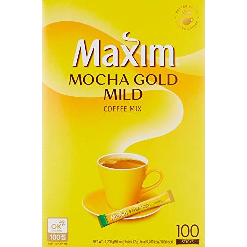 Maxim Mocha Gold Mild Coffee Mix - 100Pks