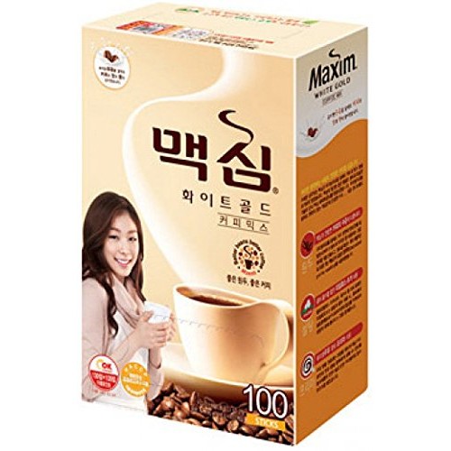Maxim White Gold Instant Coffee - 100Pks