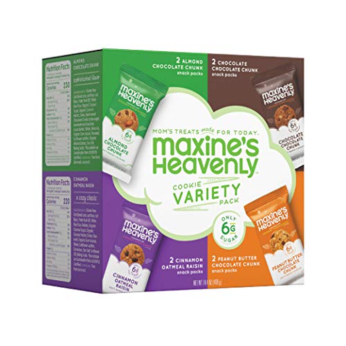 Maxines Heavenly Cookies, 4 Flavor Variety Pack 8 Pack, Glute Maxines Heavenly Cookies, 4 Flavor Variety Pack 8 Pack, Glute