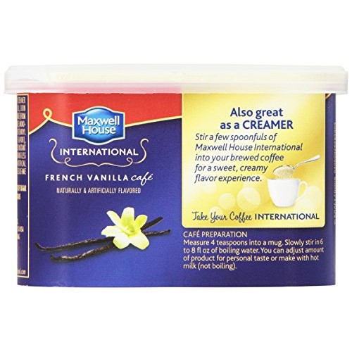 Maxwell House International Decaf Sugar Free French Vanilla Cafe