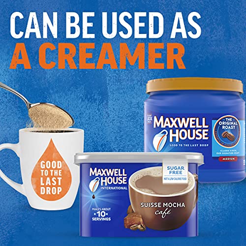 Maxwell House International Cafe Hazelnut Instant Coffee 9 Oz C