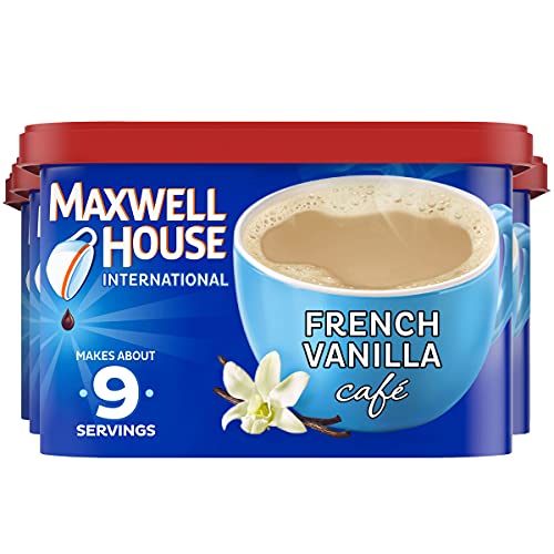Maxwell House International French Vanilla Café Instant Coffee