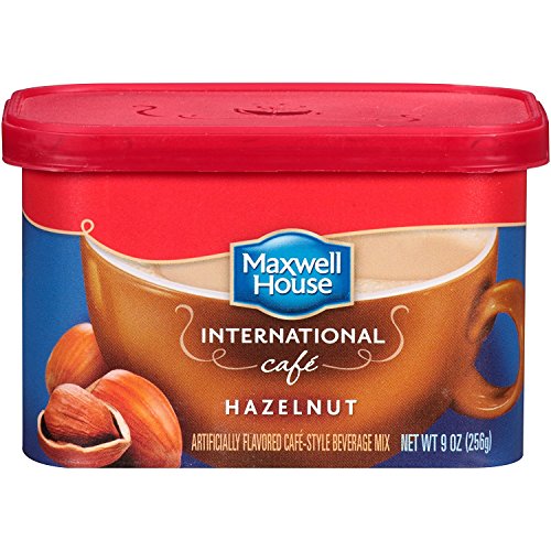 Maxwell House International Cafe Hazelnut 434870 9 Oz Pack Of 8