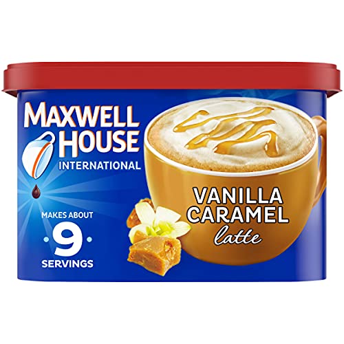 Maxwell House International Cafe Vanilla Caramel Latte Instant C